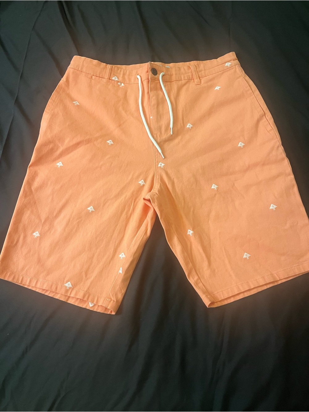 Lifted Research Group Salmon Pink All-Over Print Chino Shorts Men’s Size 32